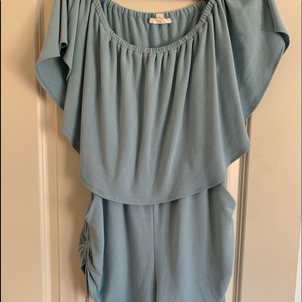 off the shoulder romper